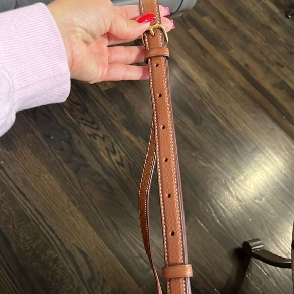 Coach Brown Crossbody Bag with Mickey Mouse Design - Picture 6 of 15